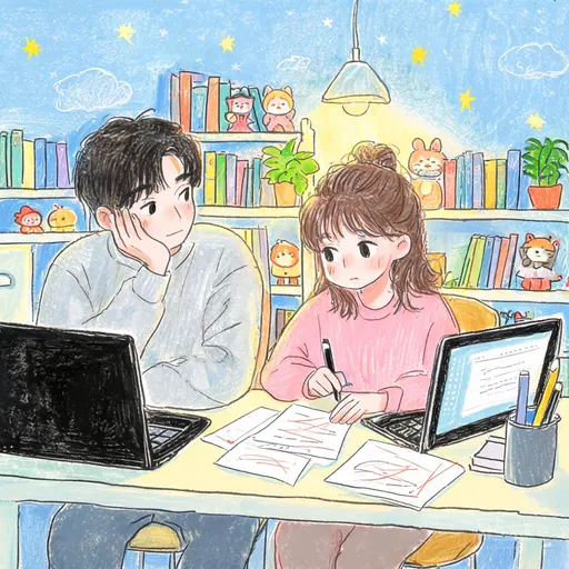 WeDay 情侣漫画